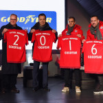 FC Bayern Muenchen praesentiert Platin Partner Goodyear