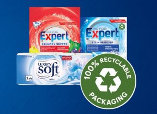 Ekologická novinka Tesca – tento rad výrobkov má obaly recyklovateľné na 100 %