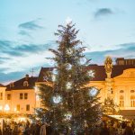 Vianočný stromček na námestí v Trnave z roku 2017_zdroj Region Trnava