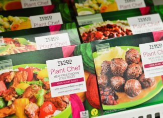 Tesco rozširuje vlastnú značku potravín Plant Chef len na rastlinnej báze